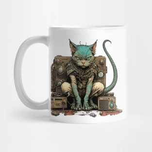 Futuristic Bio Cat Mug